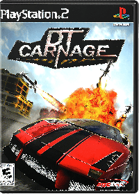 DT Carnage Playstation 2  box art